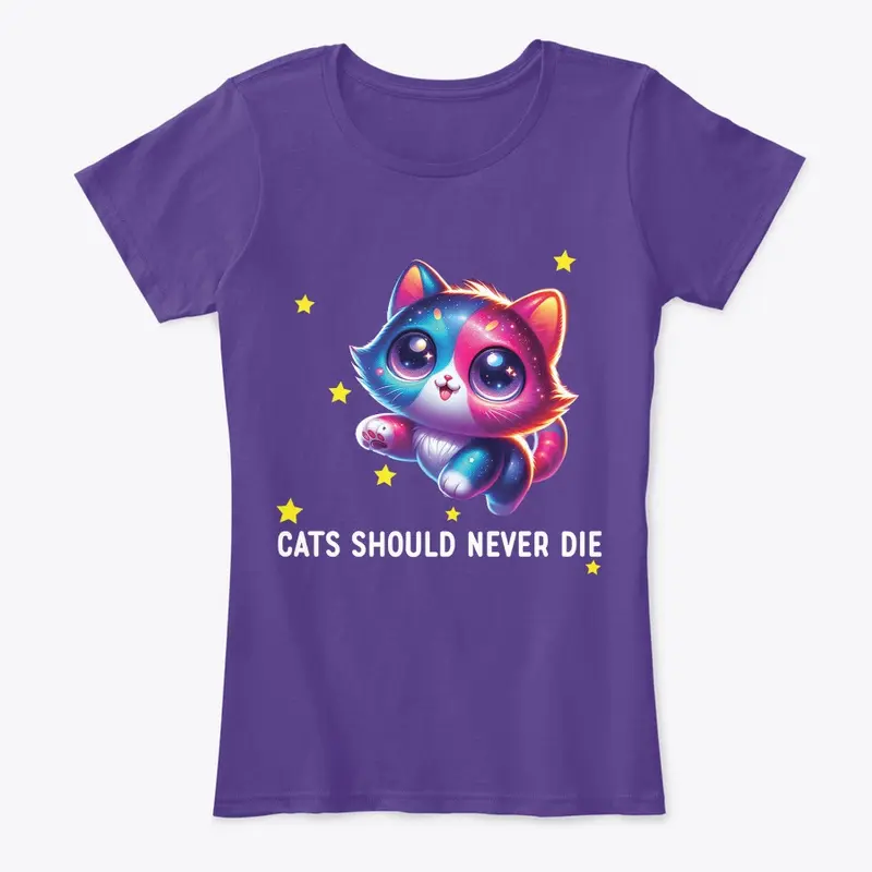 Cats Should Never Die Multicolor